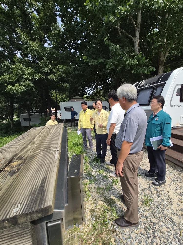 경기도, 호우·폭염 대응 현장점검… 야영장·무더위쉼터 살펴